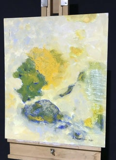 ARMAND ROTTENBERG (1903-2000) GRÖSSE, signierte französische EXPRESSionistische ABstraktion OIL