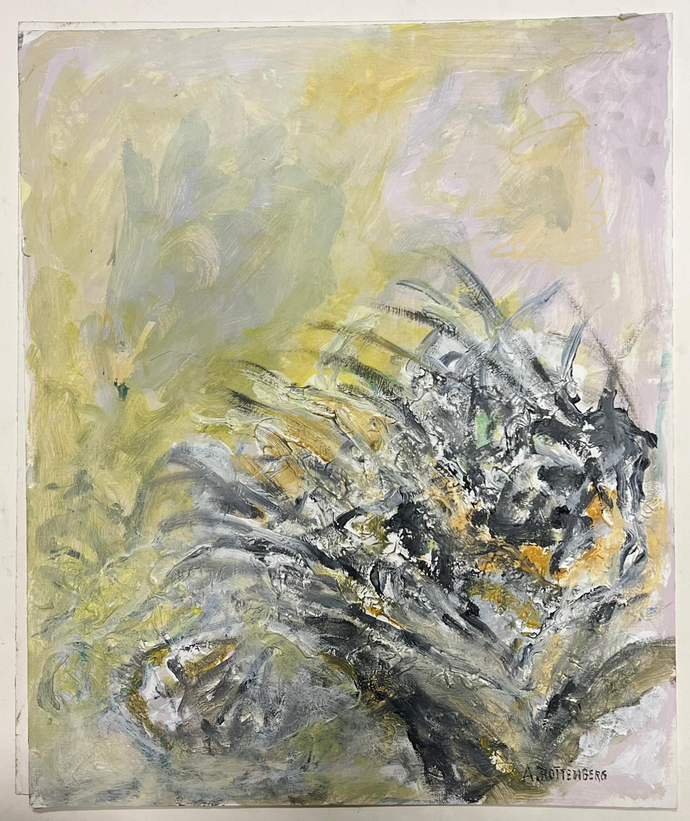 Pittura astratta espressionista francese Autunno infuocato Espressionista in vendita 1