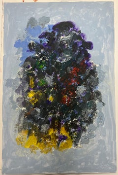 Vivid Burst Composition florale abstraite aux couleurs vives et à la texture dynamique