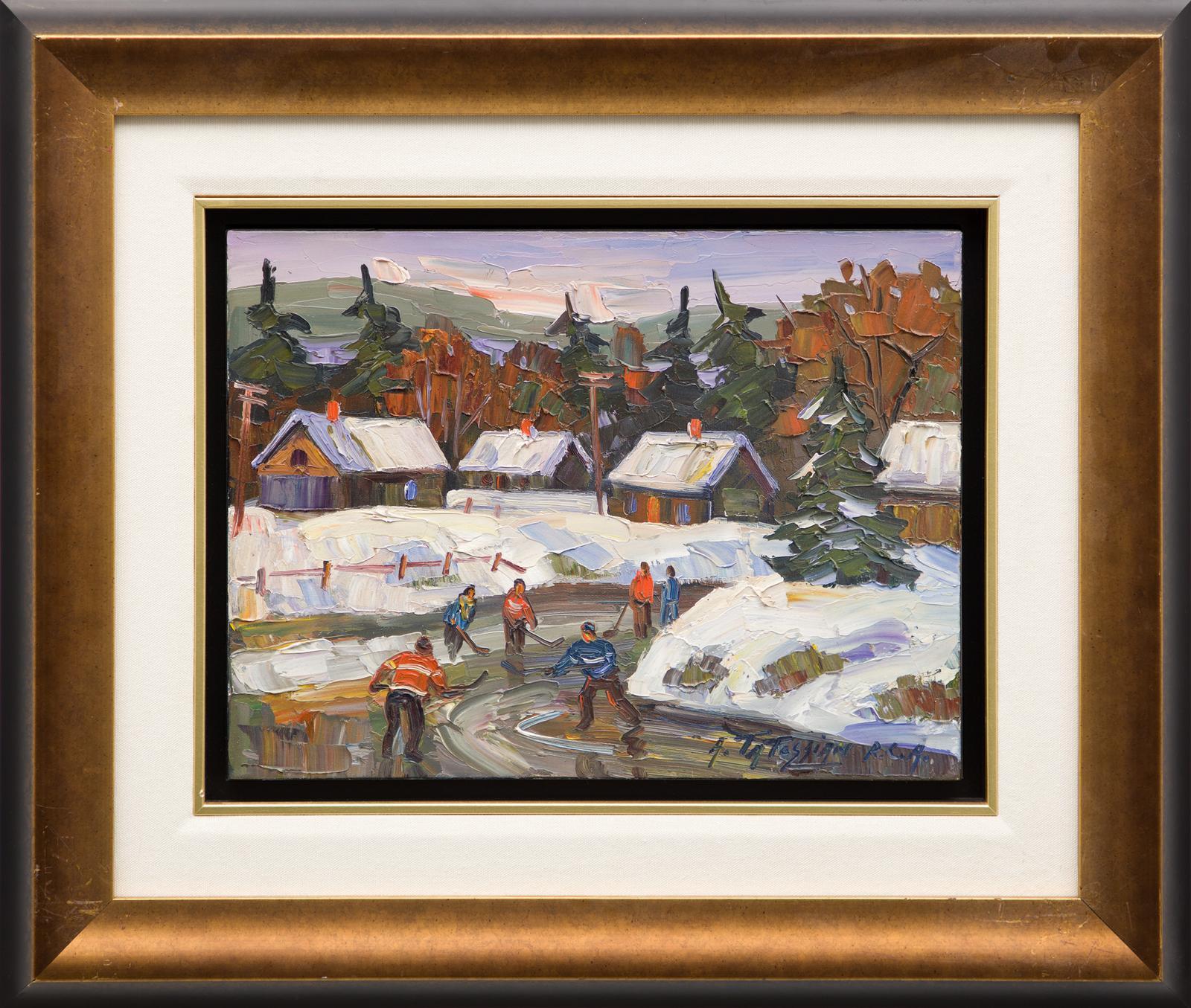 Hockey - Painting de Armand Tatossian