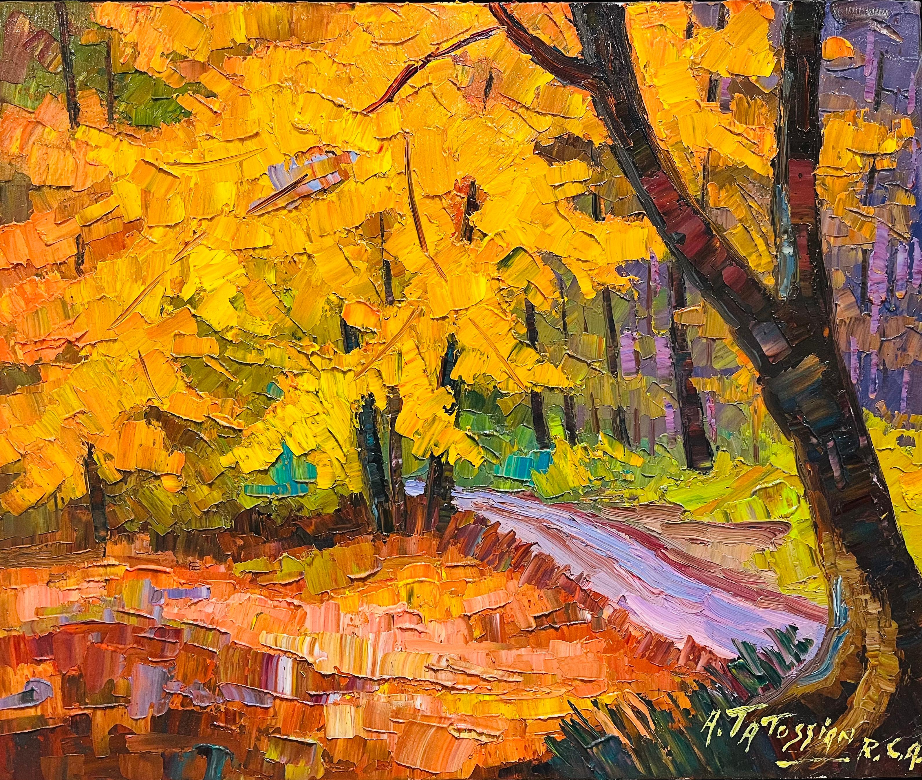 Landscape Painting di Armand Tatossian - Ottobre