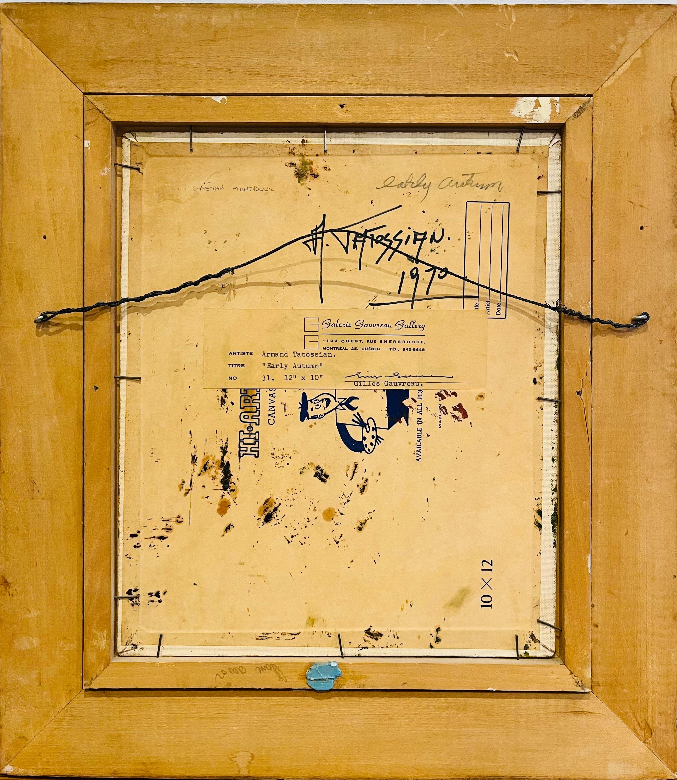 Quebec Frühherbst – Painting von Armand Tatossian