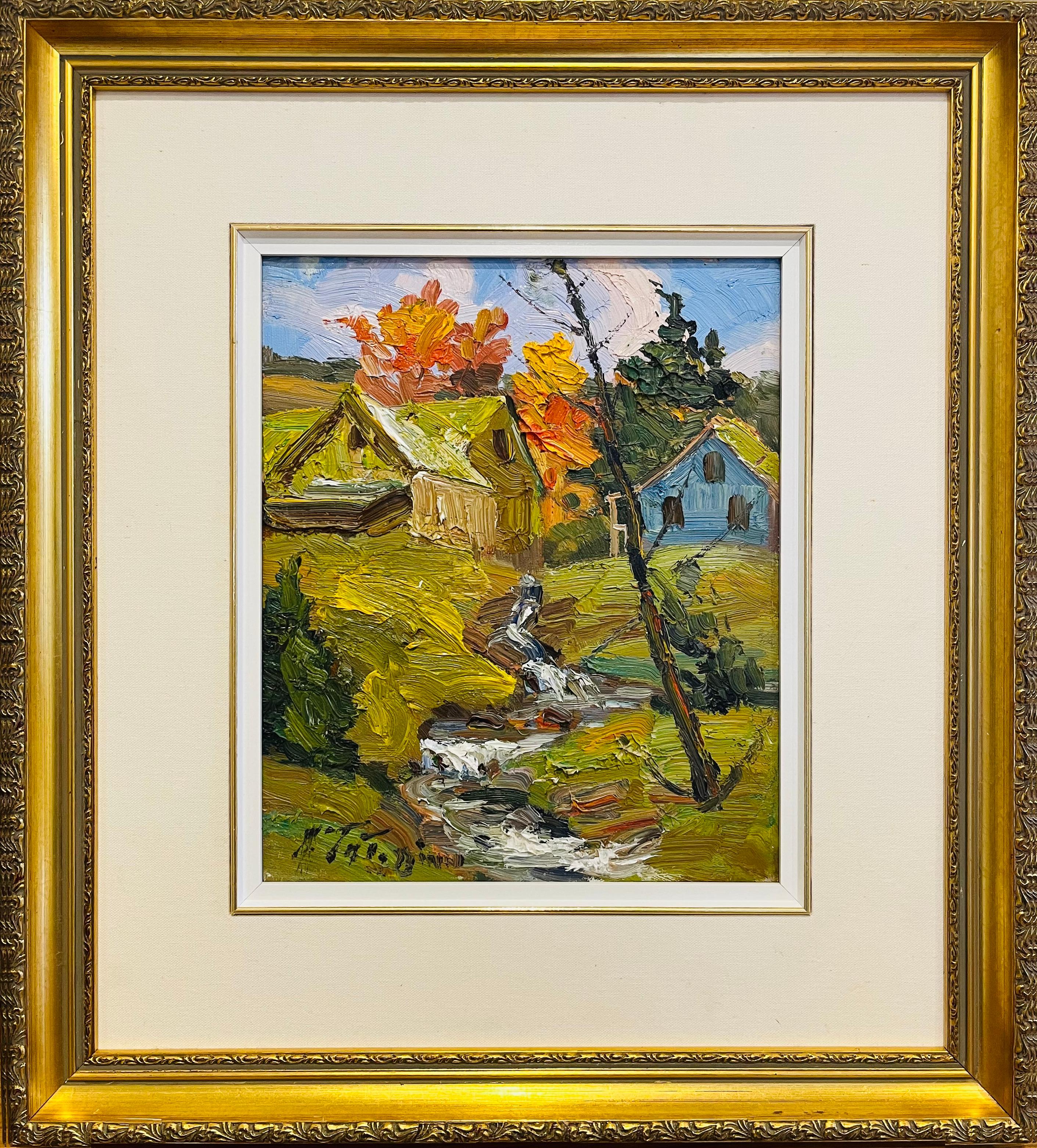 Landschaft in Quebec – Painting von Armand Tatossian