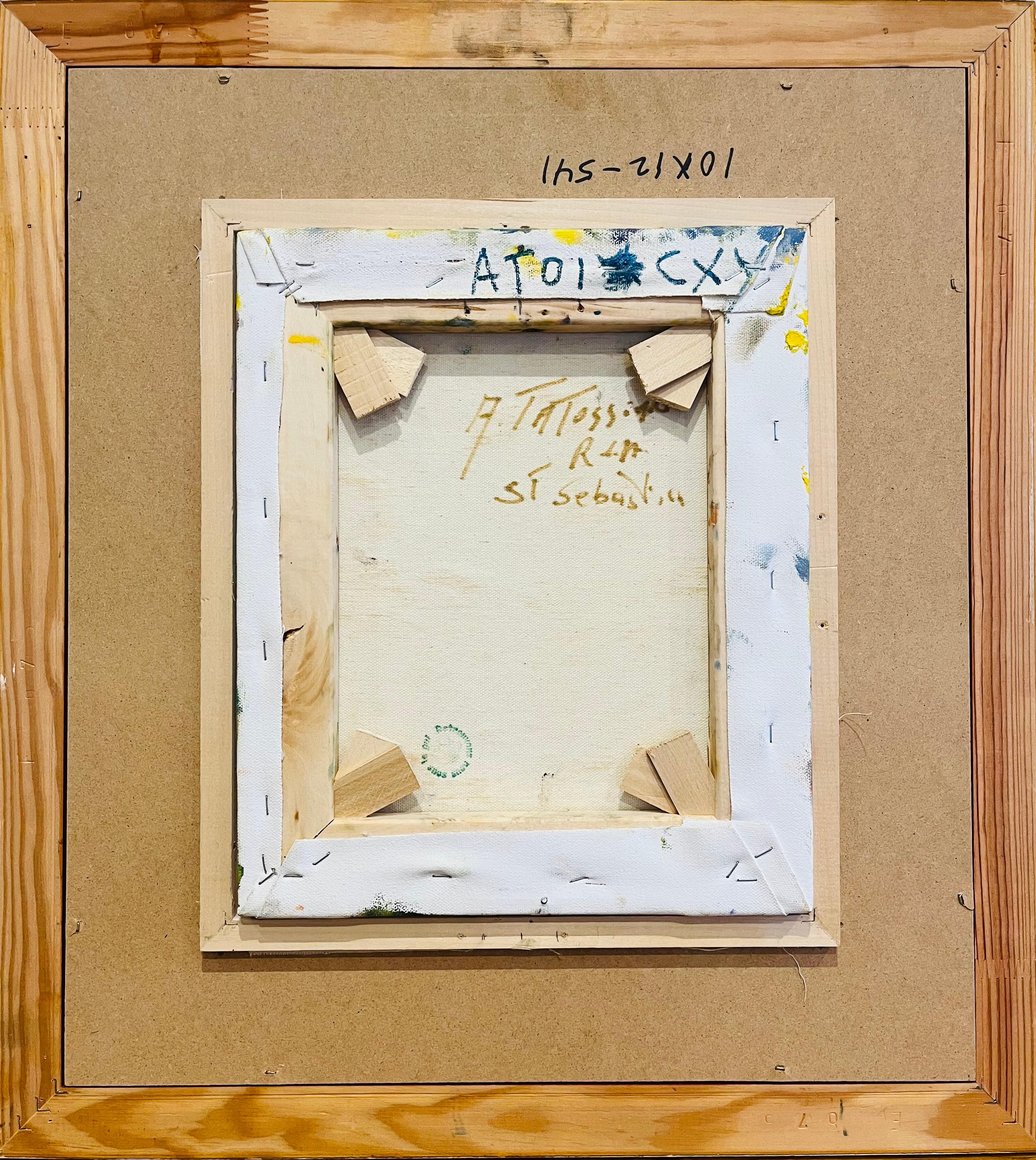 Landschaft in Quebec (Braun), Landscape Painting, von Armand Tatossian