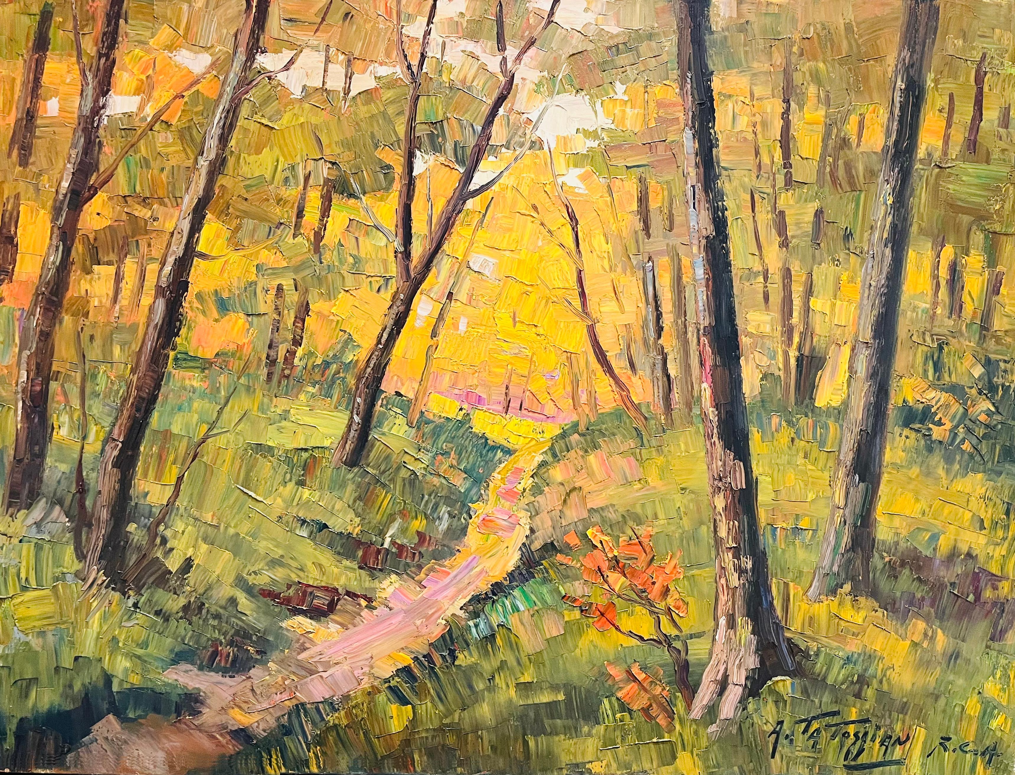 Armand Tatossian Landscape Painting - Quebec Landscape