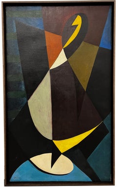 Armando Barrios, Composición XXVI, 1955, Oil on Canvas, 110 x 66 cm