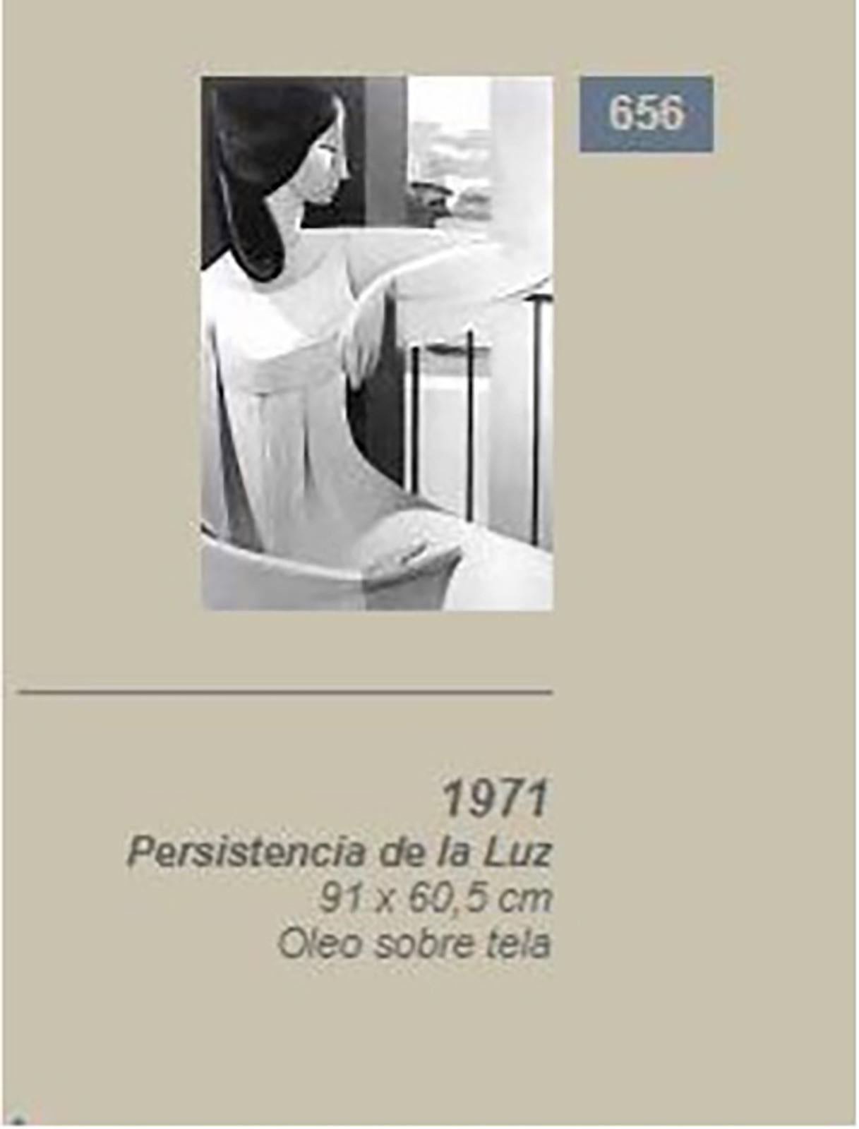 Armando Barrios, La Persistencia de la luz, 1971, Oil on canvas, 91 x 60, 5 cm 5