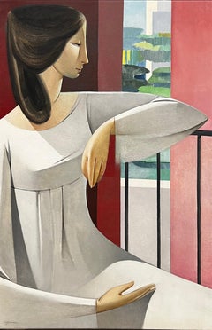 Armando Barrios, La Persistencia de la luz, 1971, Oil on canvas, 91 x 60, 5 cm