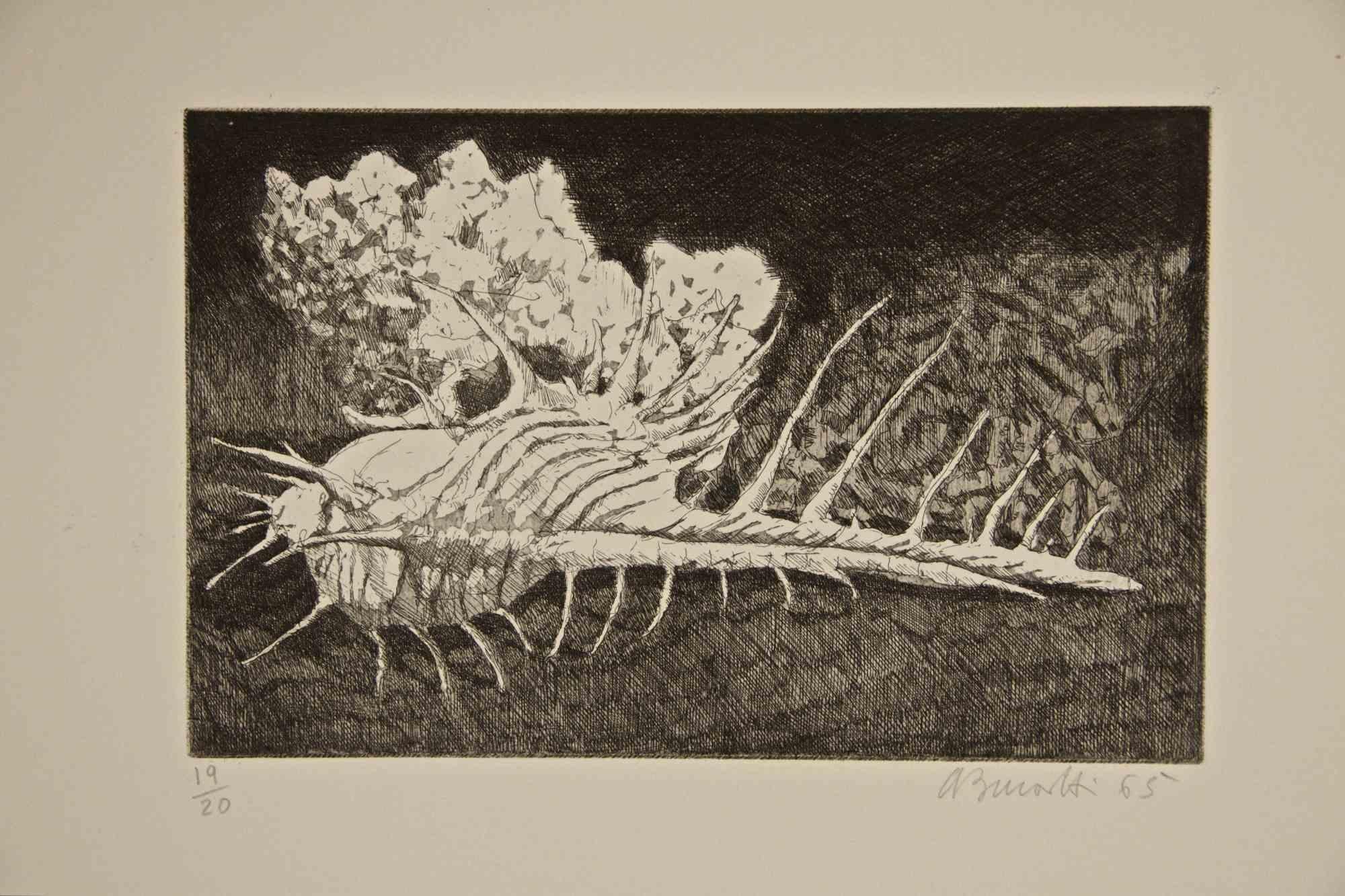Hand signed and numbered. Edition of 20 prints.

Reference: Catalogue Battisti n.20.

Armando Buratti (Rome, 1924), is an italian artist and painter. His first exhibition was held in 1946, and from that moment he exposed his works in several