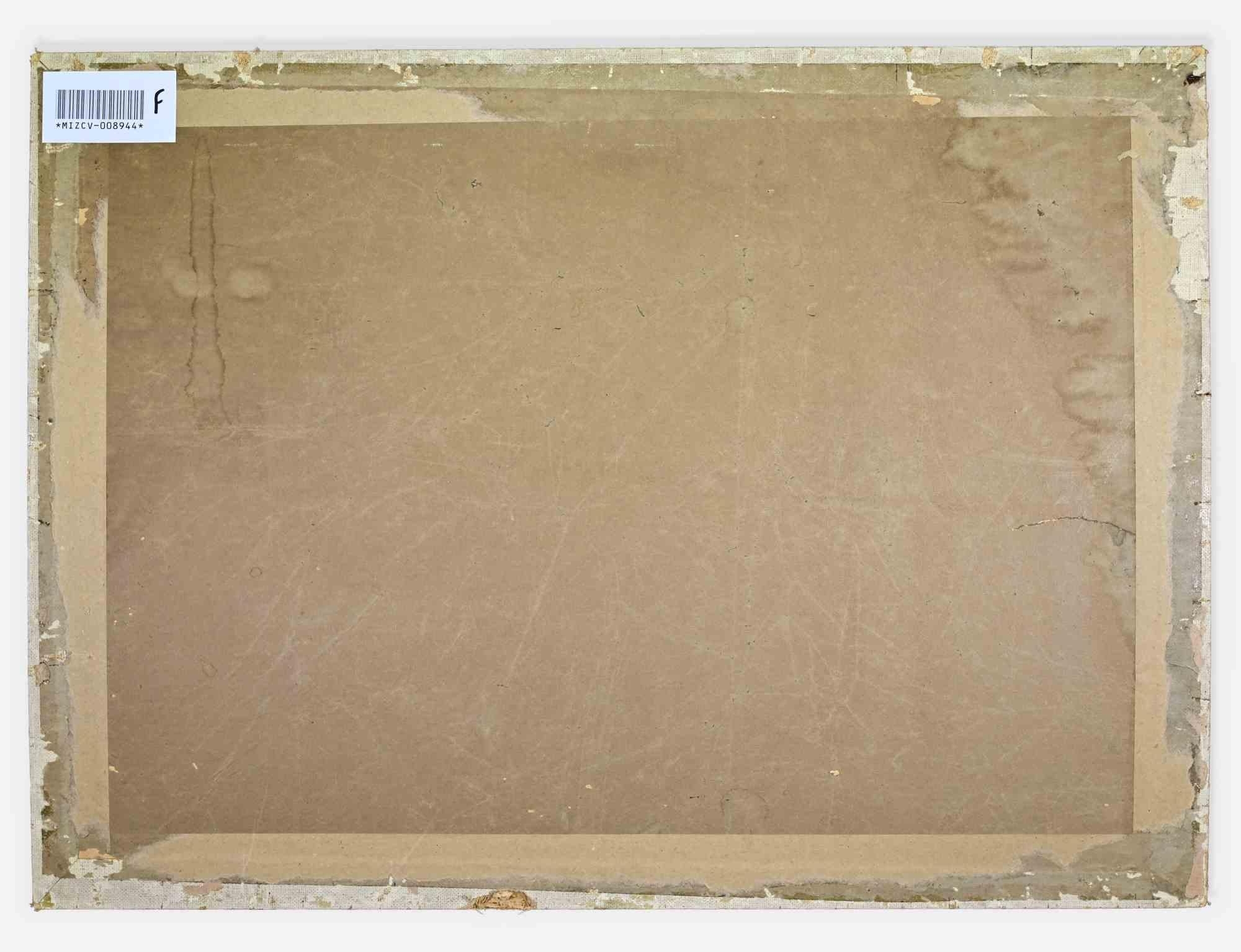 Landschaft - Ölgemälde von Armando Cermignani - 1930 im Angebot 3
