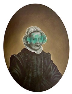 "96" Portrait Painting From La transvaloración de todos los valores