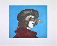 Portrait - Lithograph by Armando De Stefano - 1981