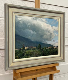 Mountains in the Clouds in Tuscany Italy by 20th Century Italian Artist