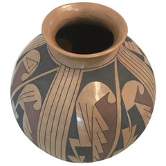 Armando Silveira 'Mata Ortiz, 20th Century' Pottery Jar