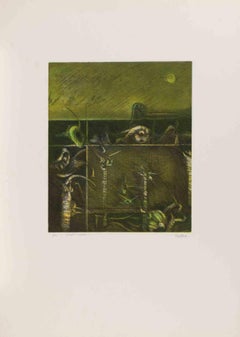 Enchanted Garden - Etching by Armando Tantillo - 1974