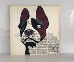Armando Testa, Cane strabico (chien qui louche), sérigraphie en 12 couleurs, 1967, est. 400/500