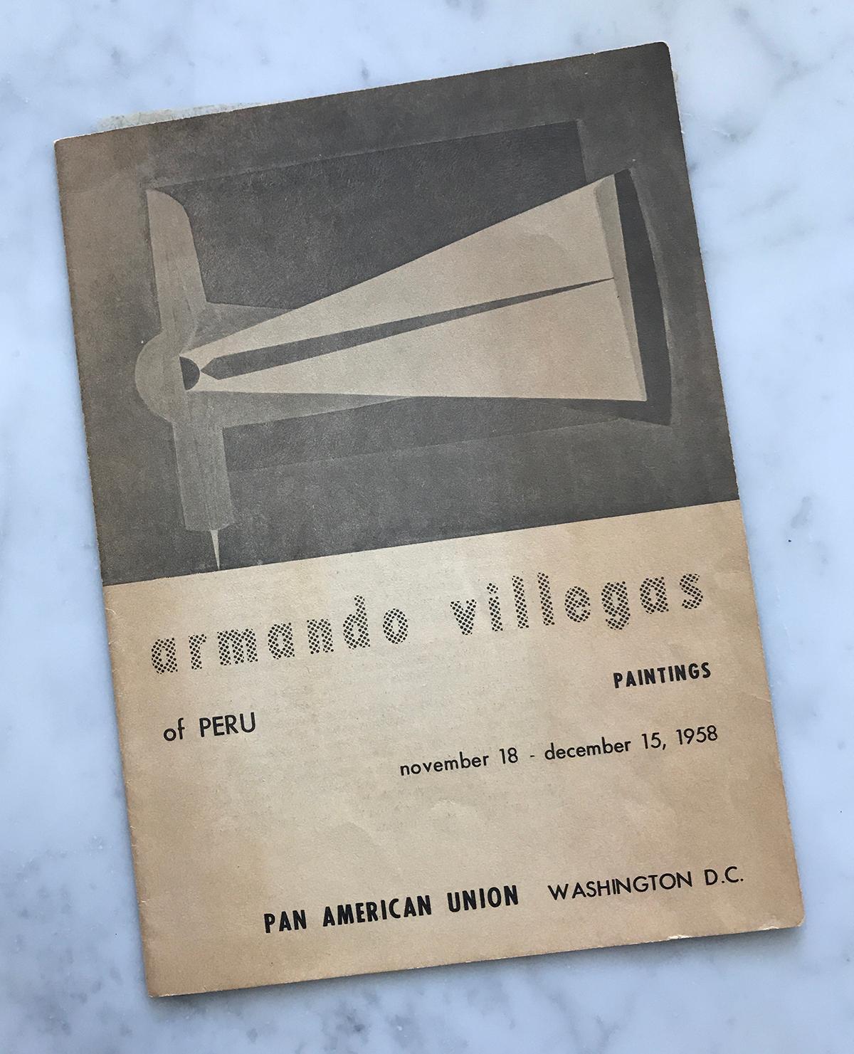 Armando Villegas Abstract Modern Latin American Painting OAS Exhibited, 1958 5