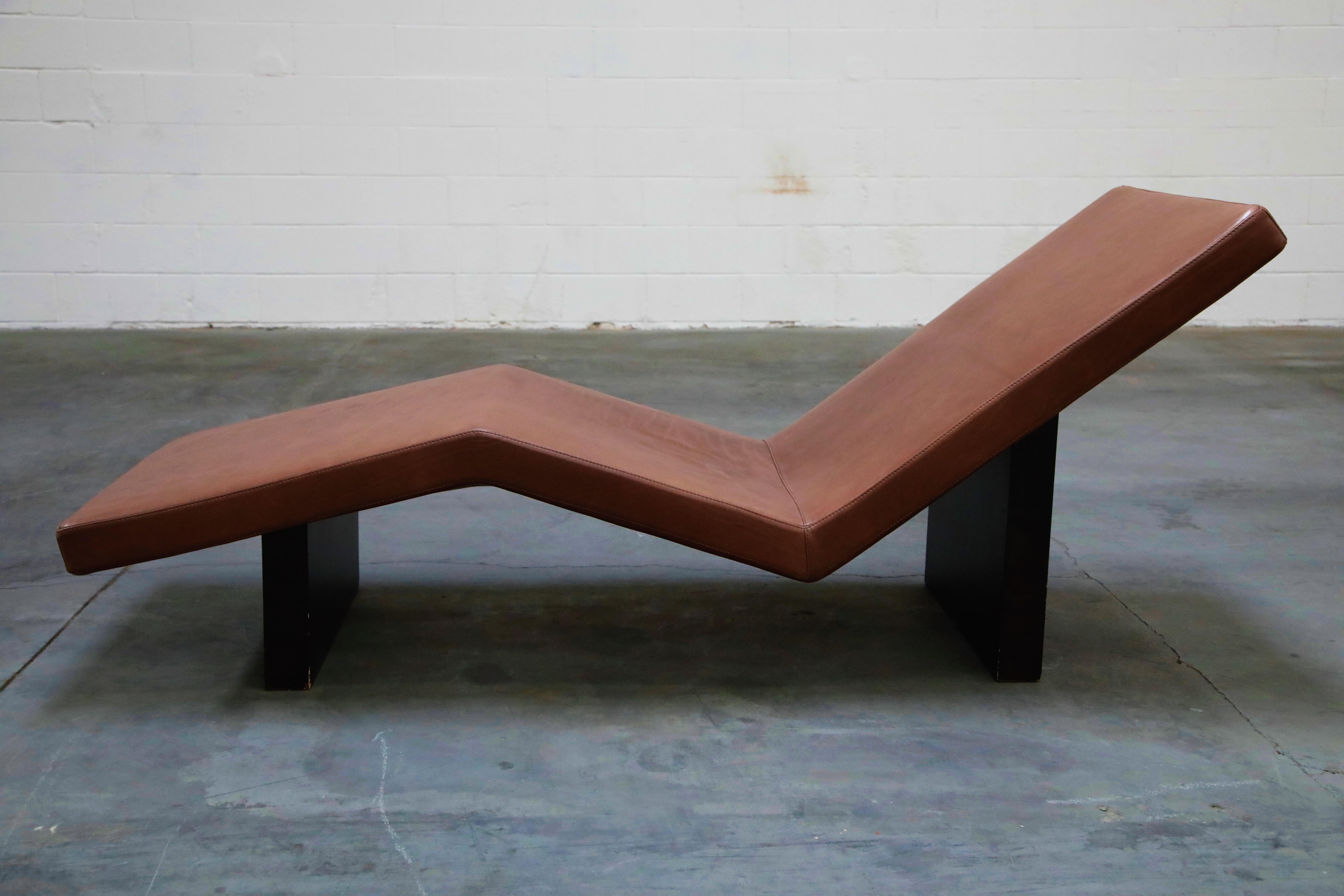 What we love most about this chaise is the shape... as it resembles a corporate sales and earnings graph going in the direction you want it to go... up! So while the official name of this design is not the 