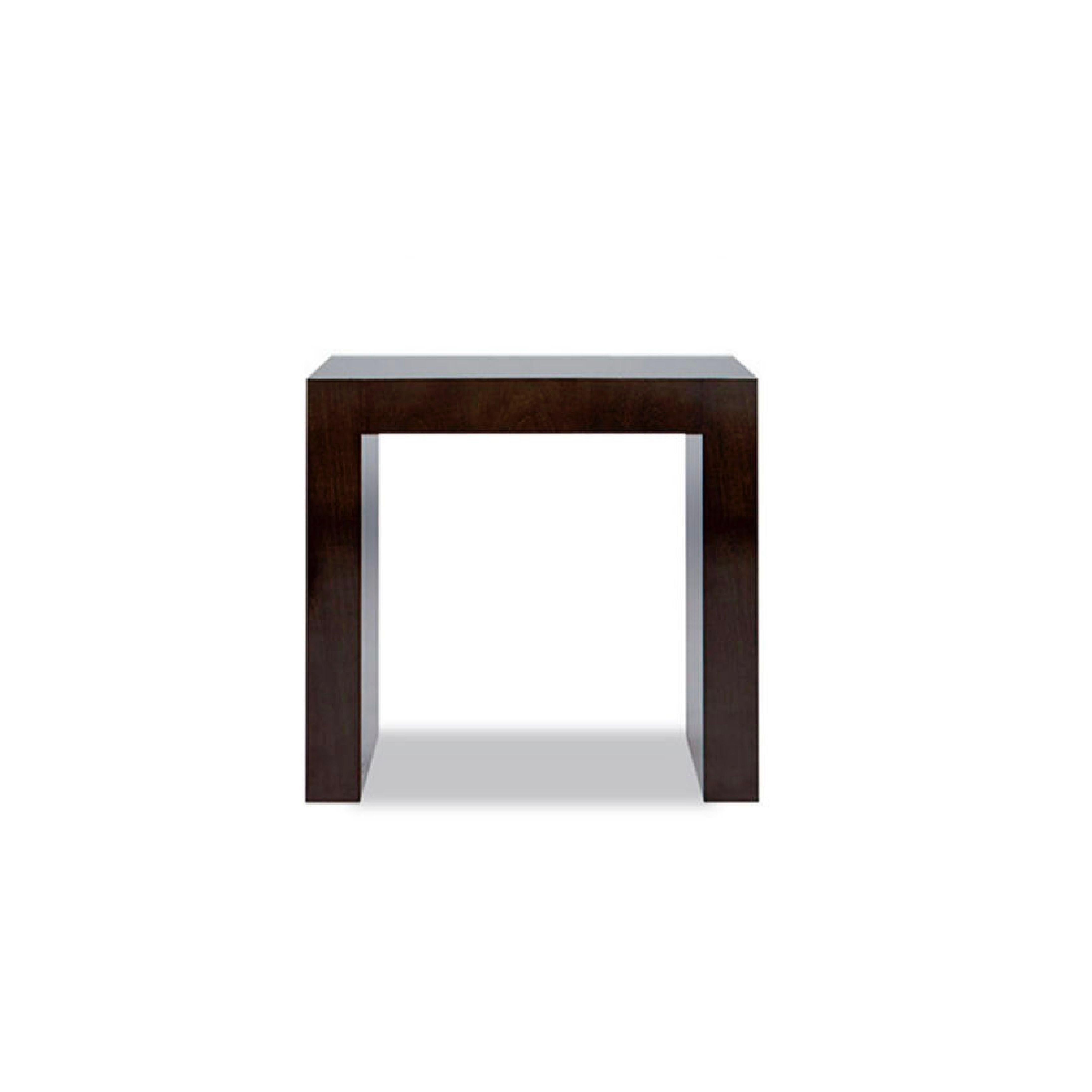 Armani Casa Ebonized Cerused Oak “Paris” Side Table, Minimal Modern Italian In Good Condition In Brooklyn, NY