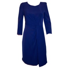Armani Colezzioni Blue Cocktail Dress