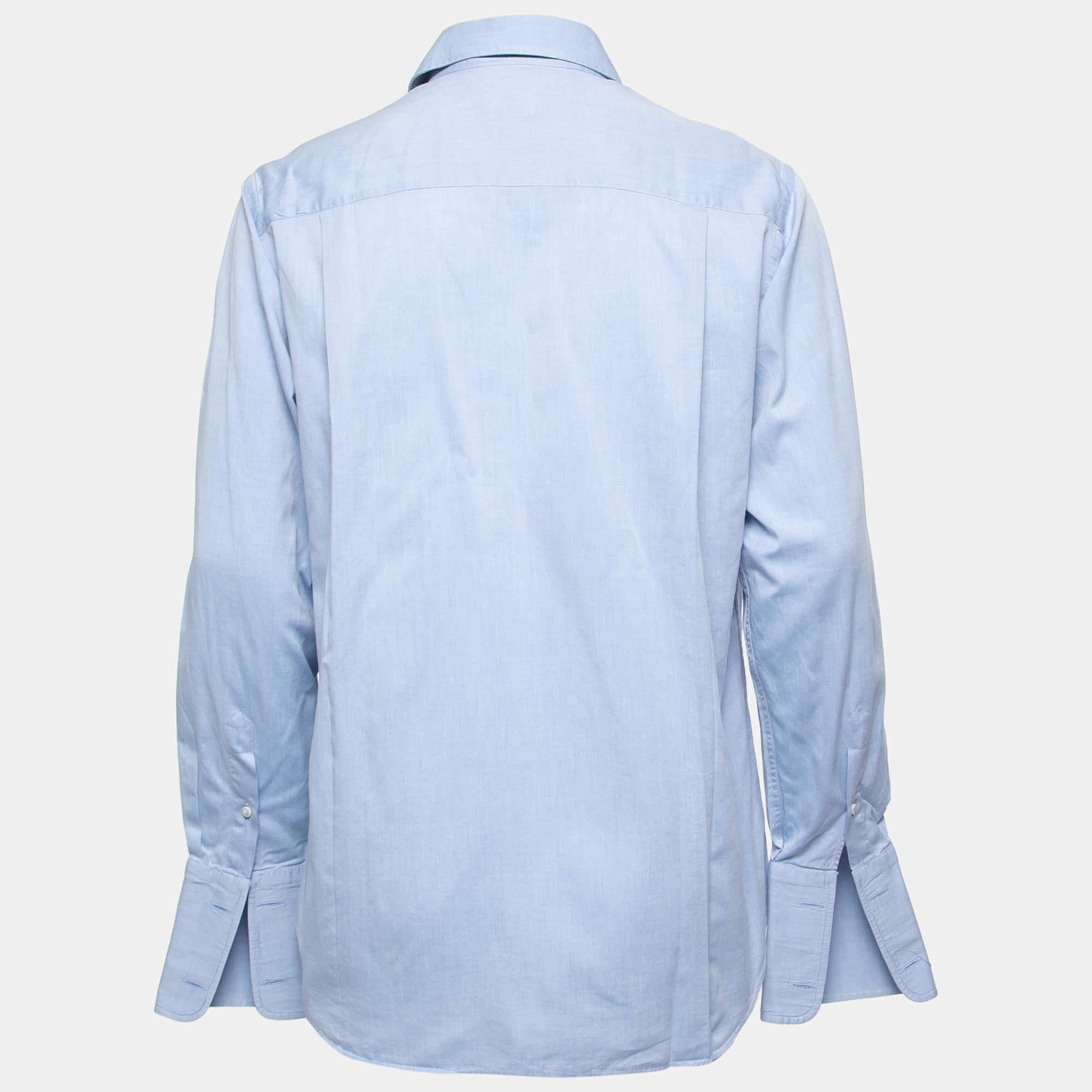 Le camicie sono una parte indispensabile del guardaroba.  Per questo motivo, questo marchio ti offre una creazione versatile ed elegante. È stato realizzato con materiali di qualità in una tonalità versatile. La camicia è caratterizzata da elementi