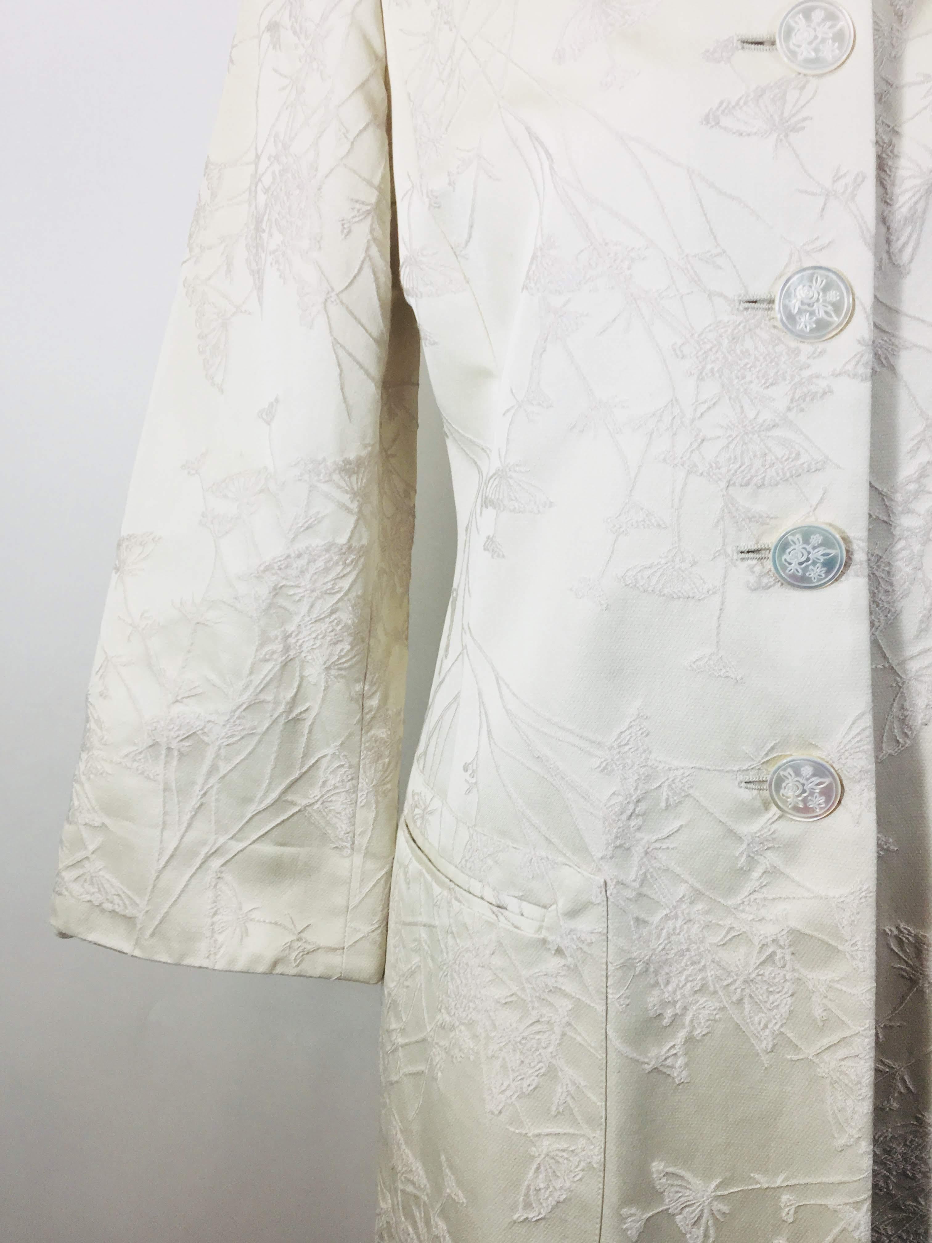 Gray Armani Collezioni Cotton Jacket