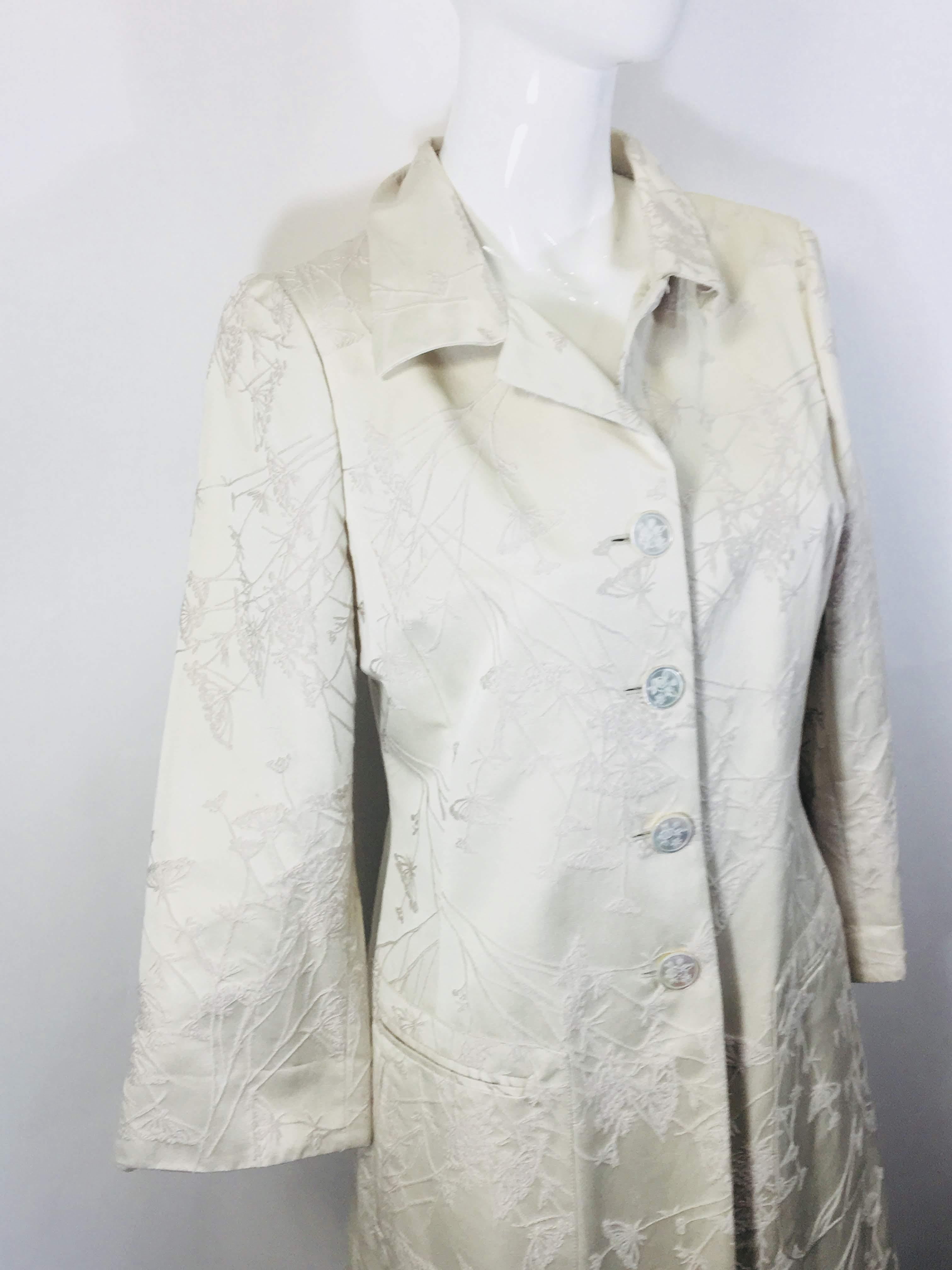 Armani Collezioni Cotton Jacket In Good Condition In Bridgehampton, NY