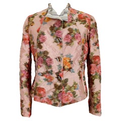 Vintage Armani Collezioni Pink Floral Jacket