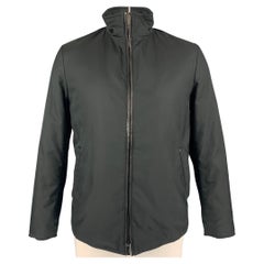 ARMANI COLLEZIONI Size 40 Black Polyamide Blend Jacket