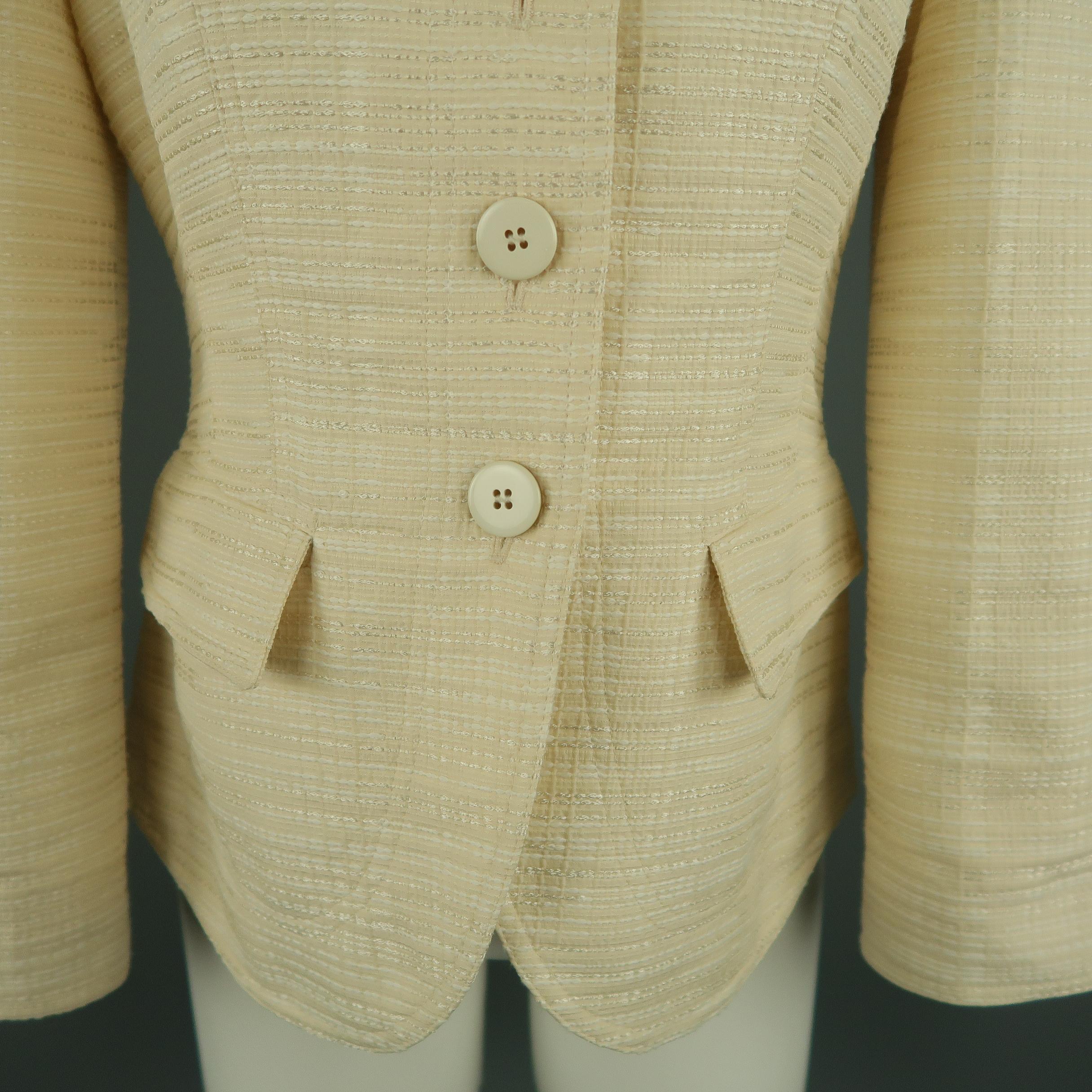 armani mandarin collar jacket