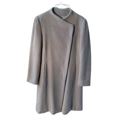 Armani Collezioni Soft Wool-Cashmere Draped Coat