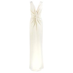 Armani Ivory Silk Vintage Wedding Dress, 2000s