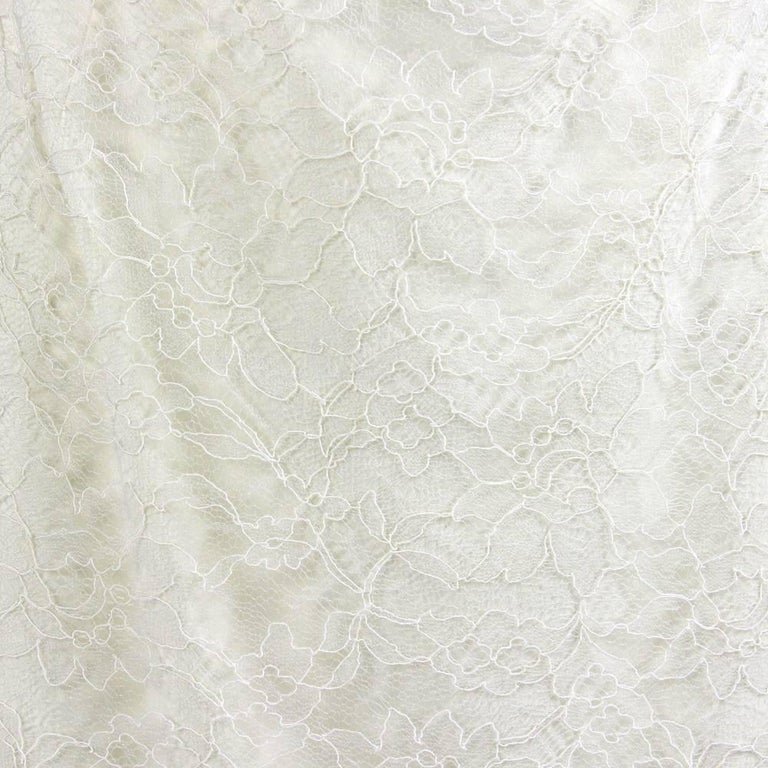 Women's Armani Ivory Silk Wedding Dress, 2000s For Sale