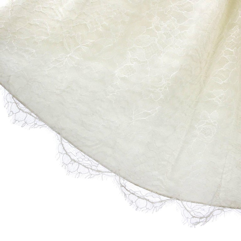 Armani Ivory Silk Wedding Dress, 2000s For Sale 1