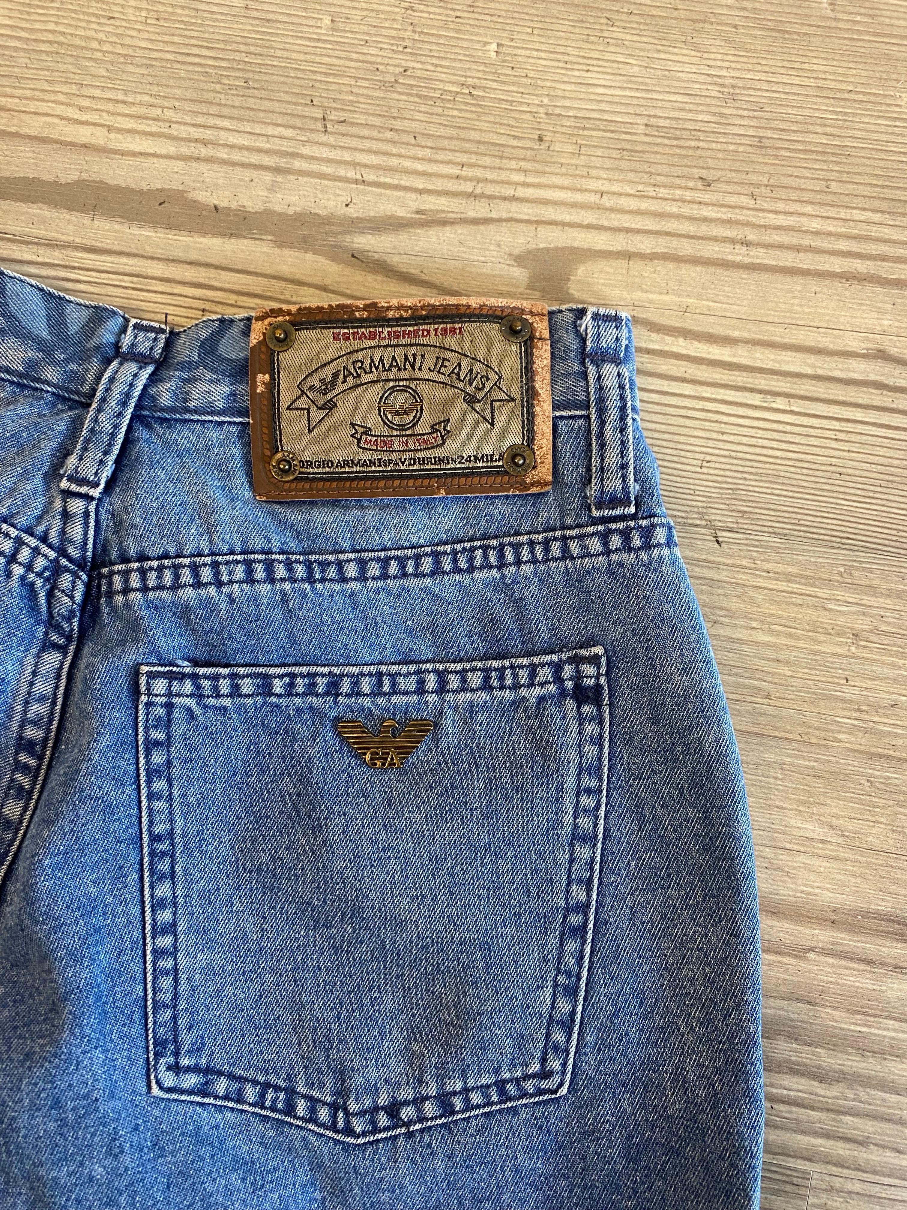 Armani Jeans boyfriend Vaqueros en venta 2