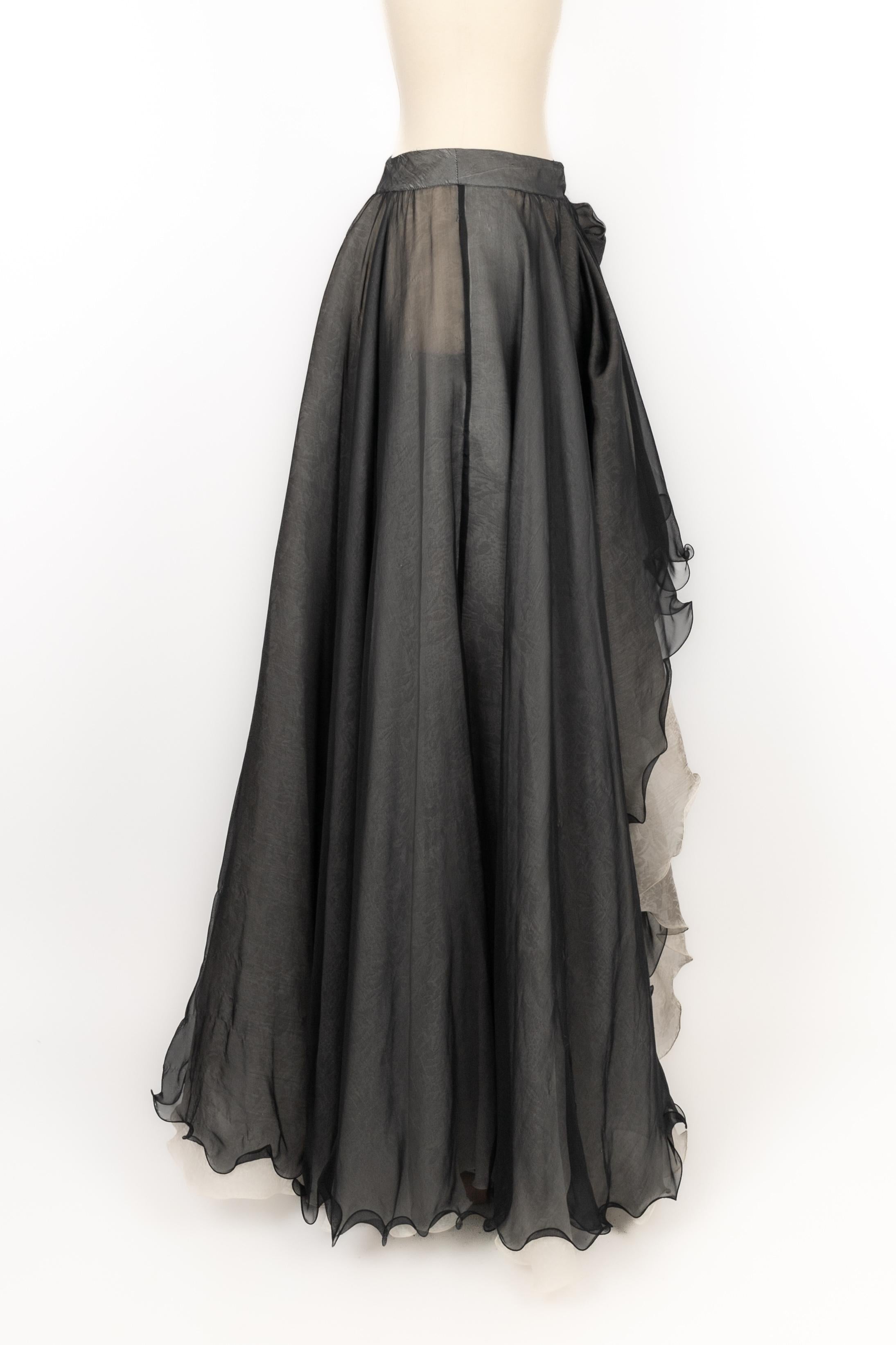 Armani muslin skirt 1