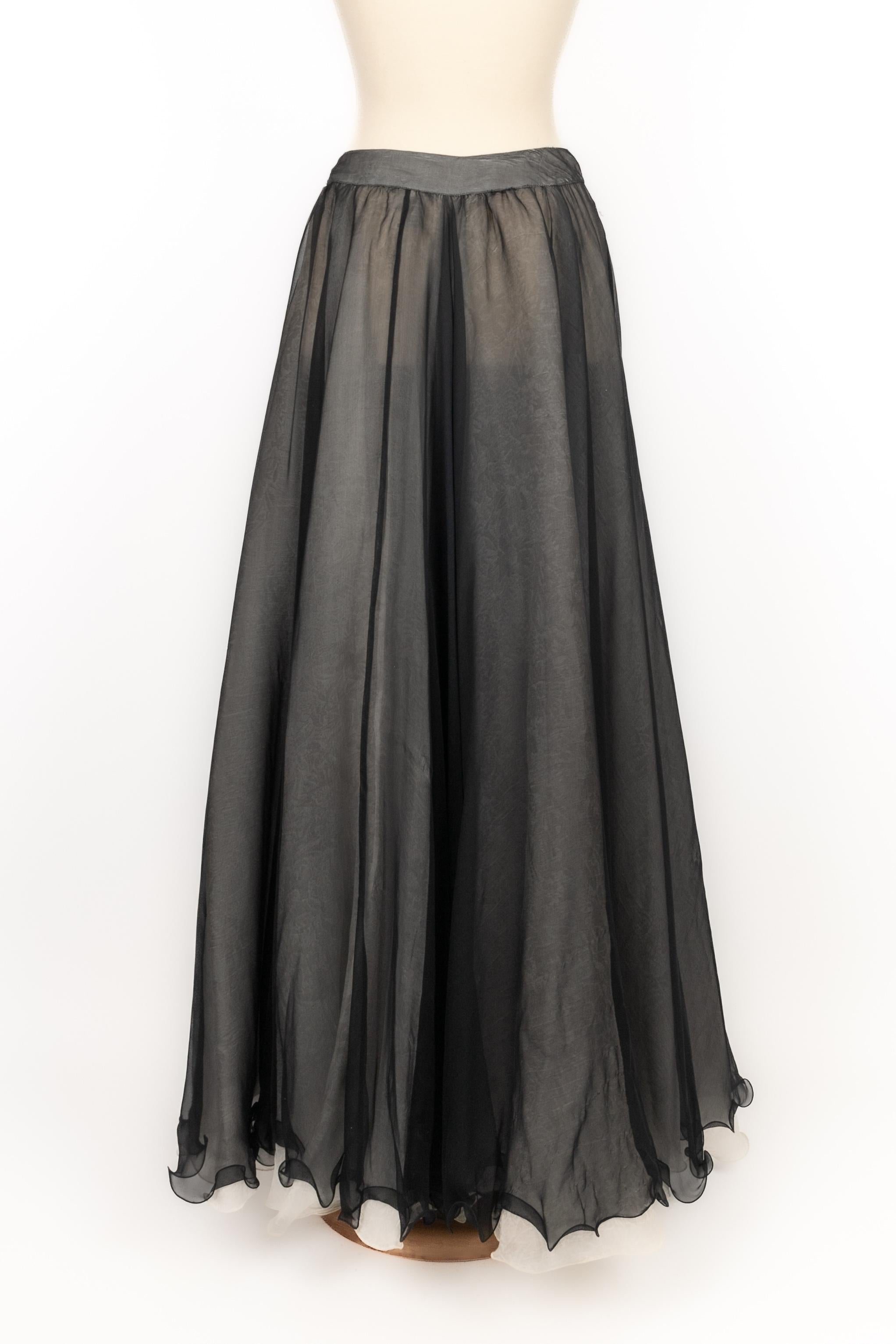 Armani muslin skirt 2