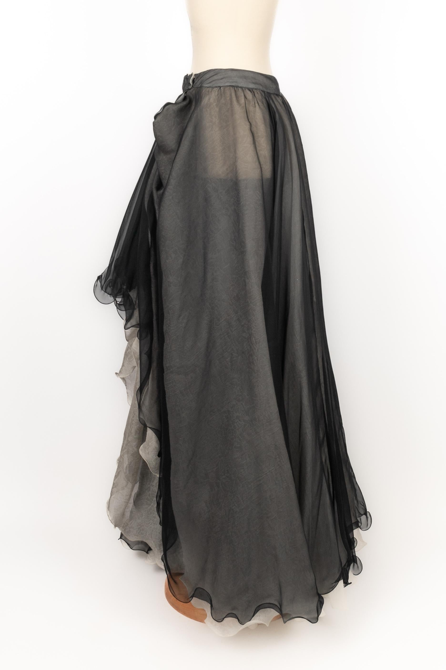 Armani muslin skirt 3
