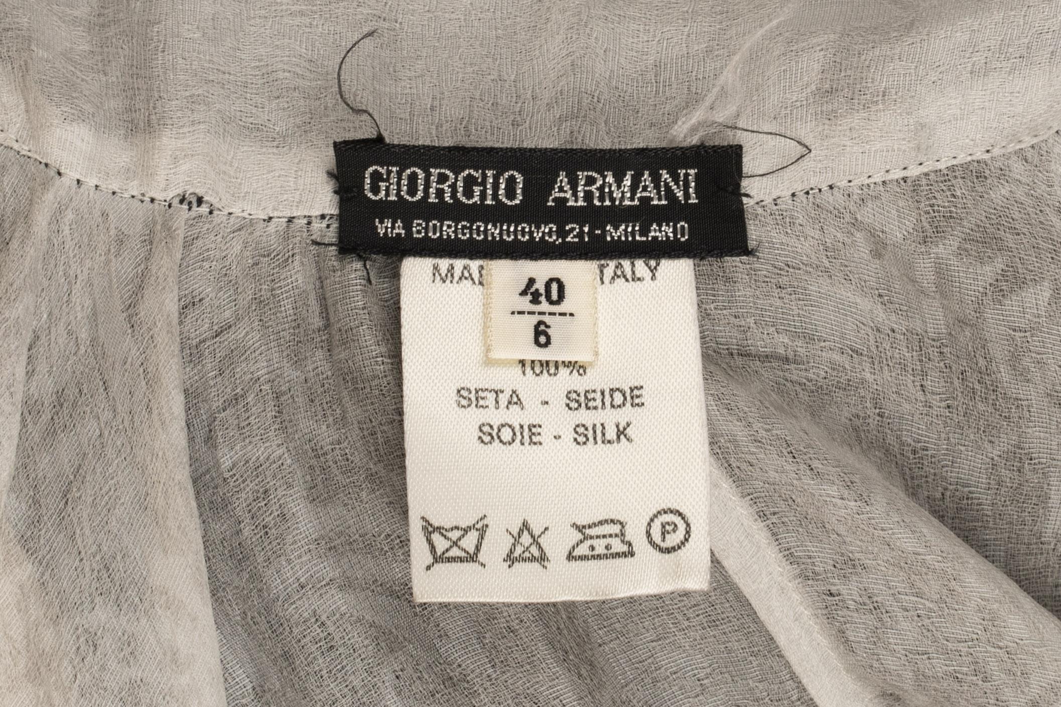 Armani muslin skirt 4