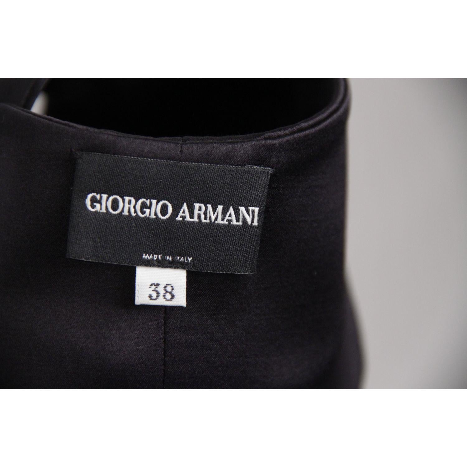 Armani Sleeveless Top Cropped Size 38 2
