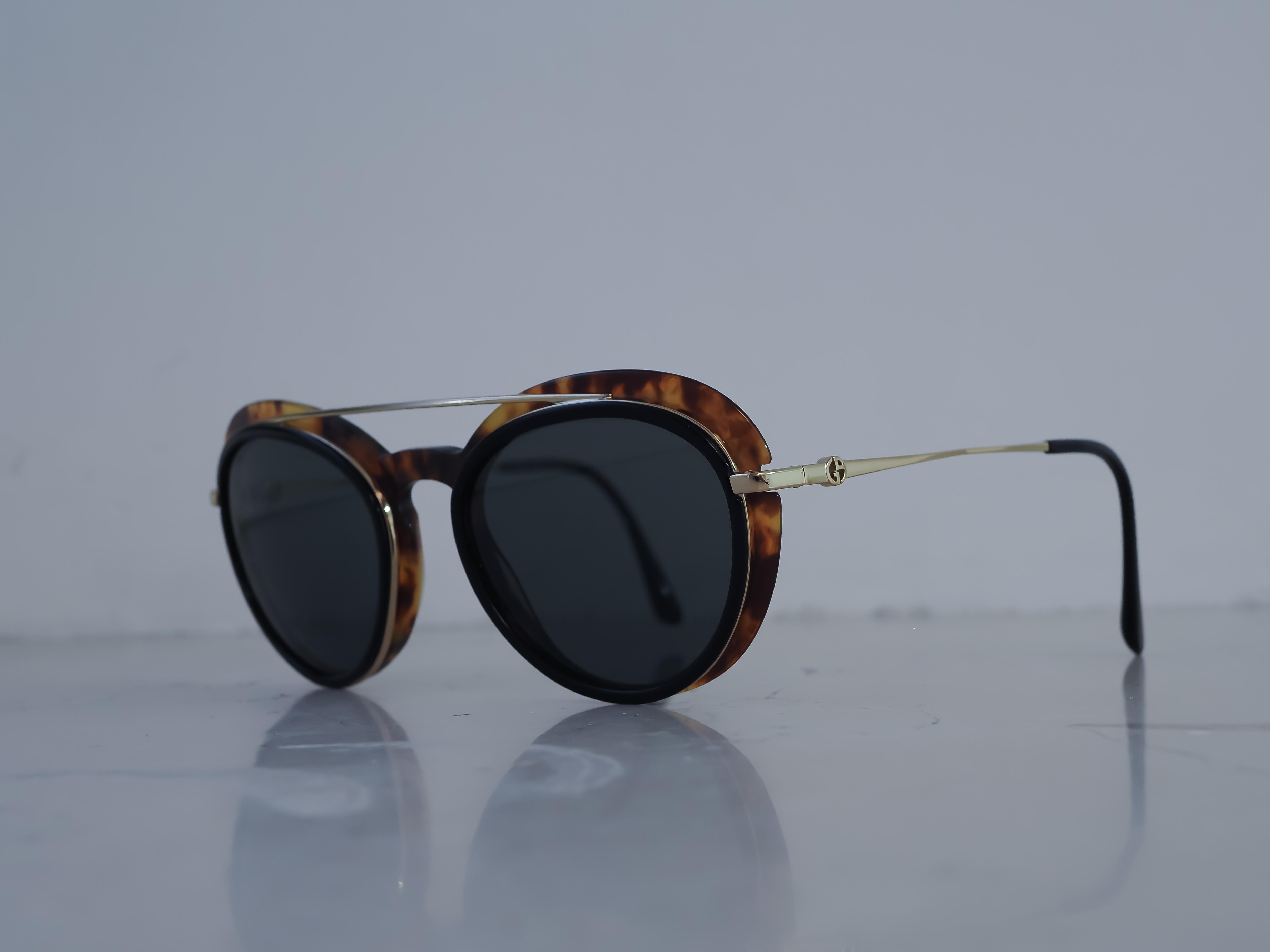 Armani tortoise sunglasses For Sale 1