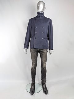 Armani Vintage Mens Blue Jacket