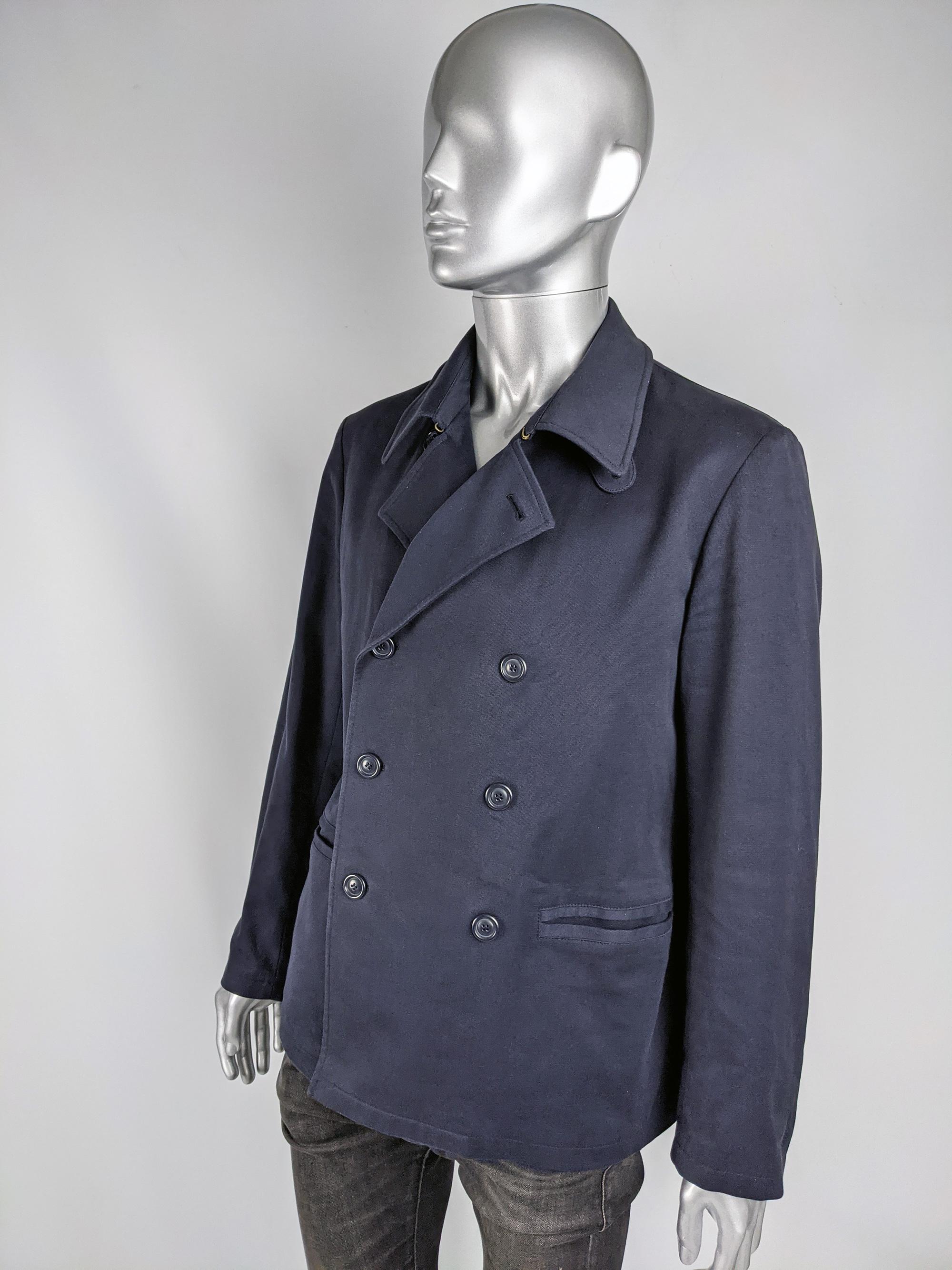 Men's Armani Vintage Mens Blue Jacket