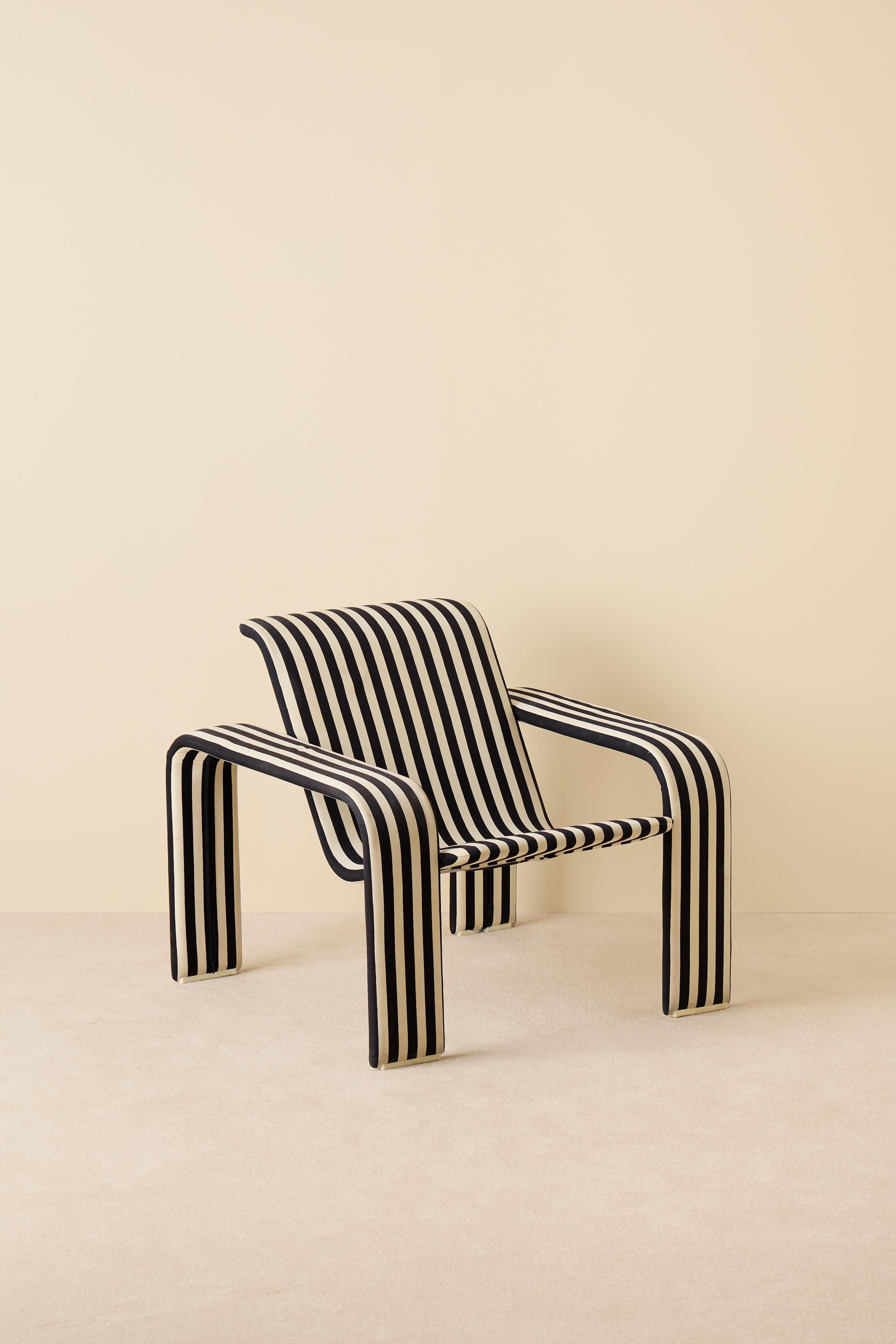 Armchair 004 by Antti & Vuokko Nurmesniemi, Finland, 1970s For Sale 1