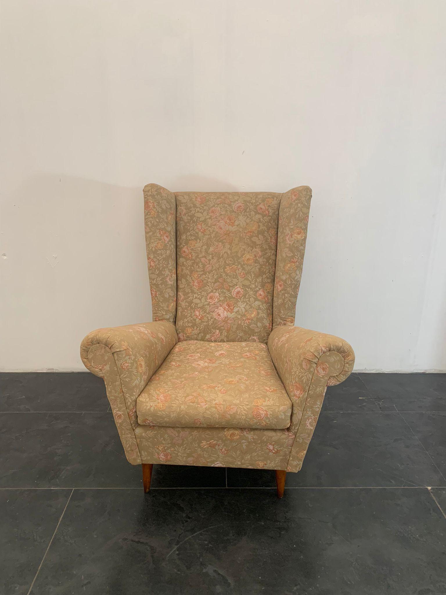 Armchair, 1950s.
Packaging with bubble wrap and cardboard boxes is included. If the wooden packaging is needed (crates or boxes) for US and International Shipping, it's required a separate cost (will be quoted separately).