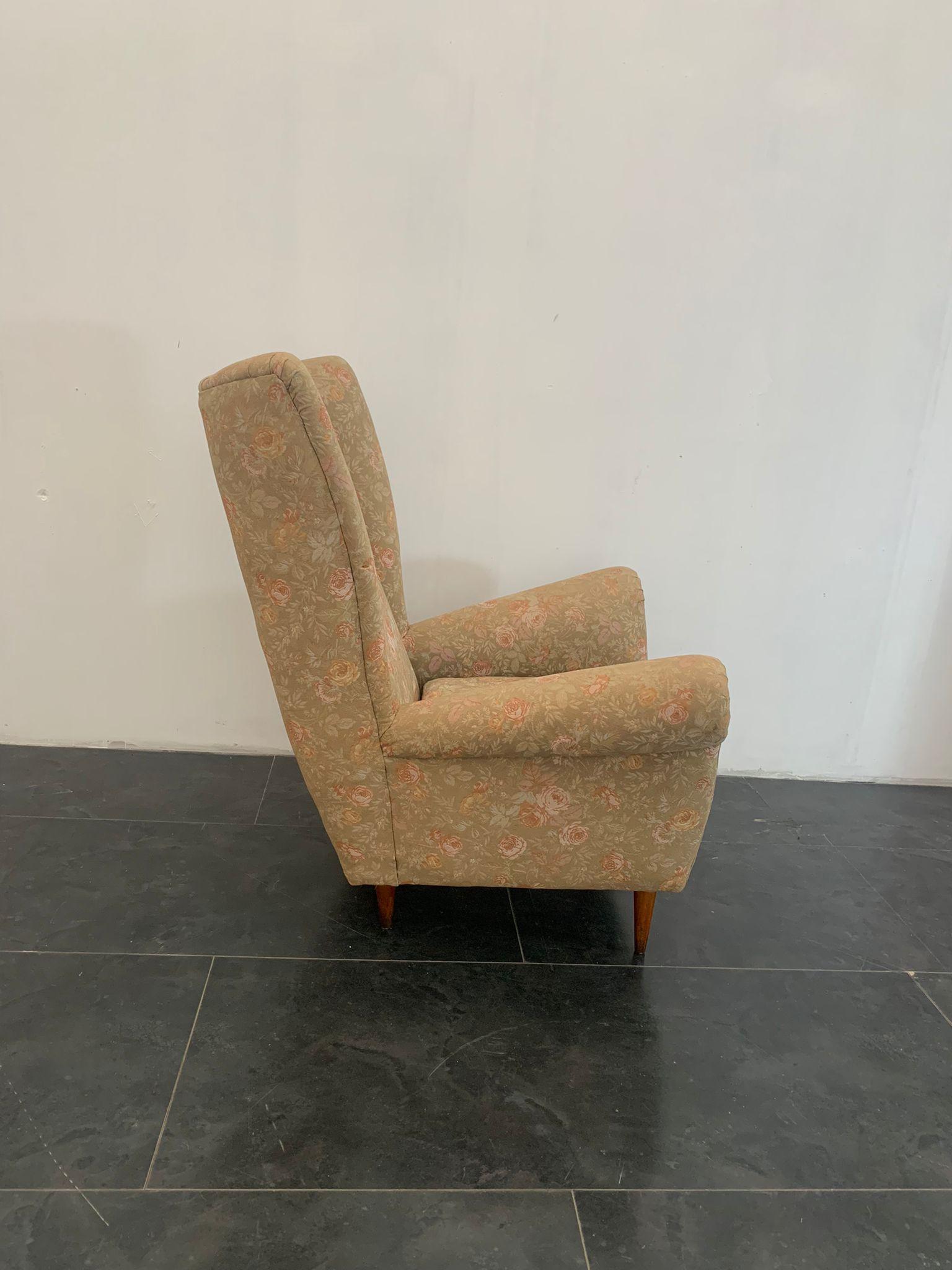 Italian Armchair, 1950s For Sale