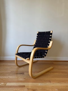 Alvar Aalto Armchair 406, Bentwood, Mid-Century Modern, Finland