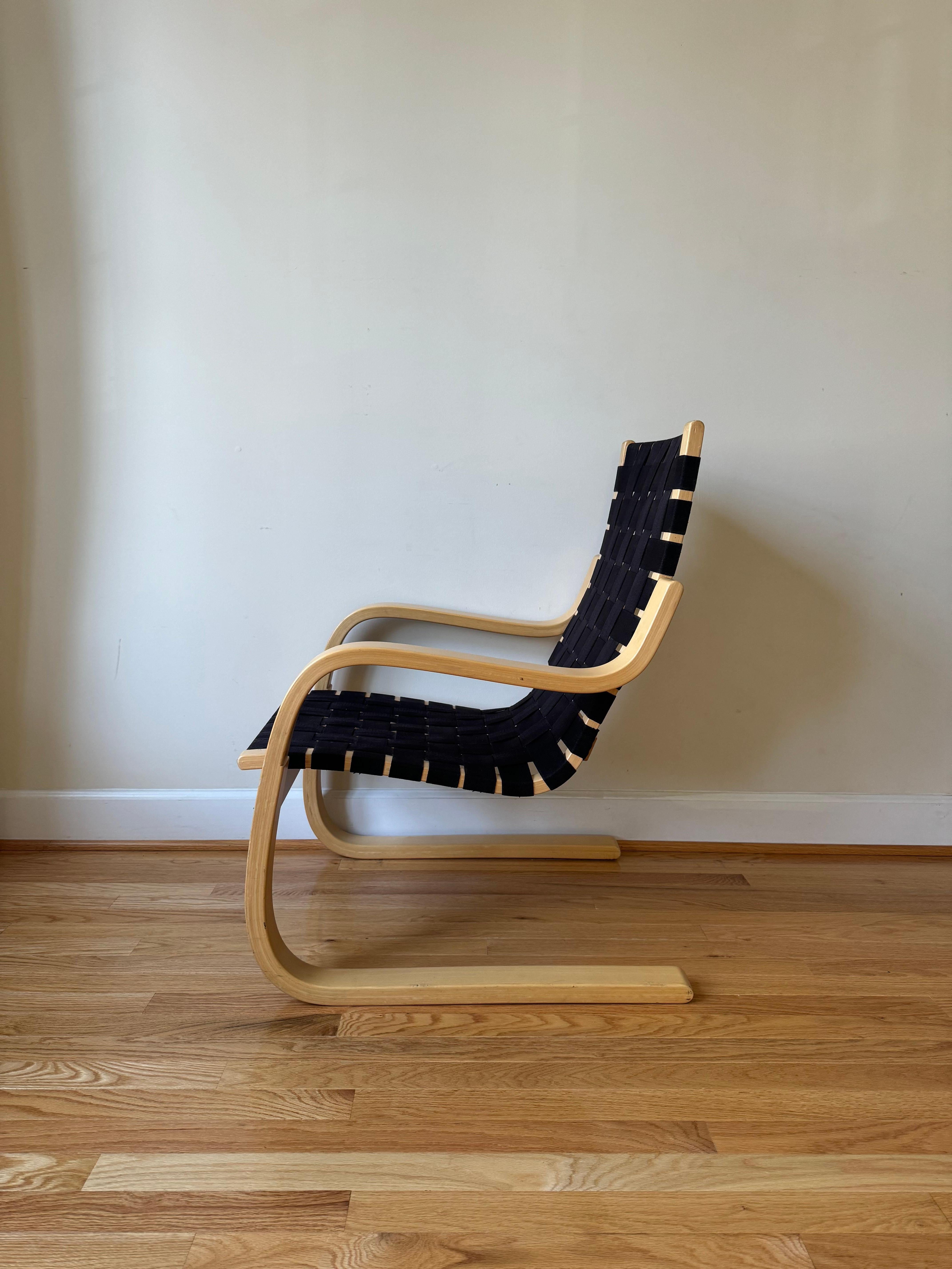 Sillón 406 de Alvar Aalto para Artek Moderno de mediados de siglo en venta