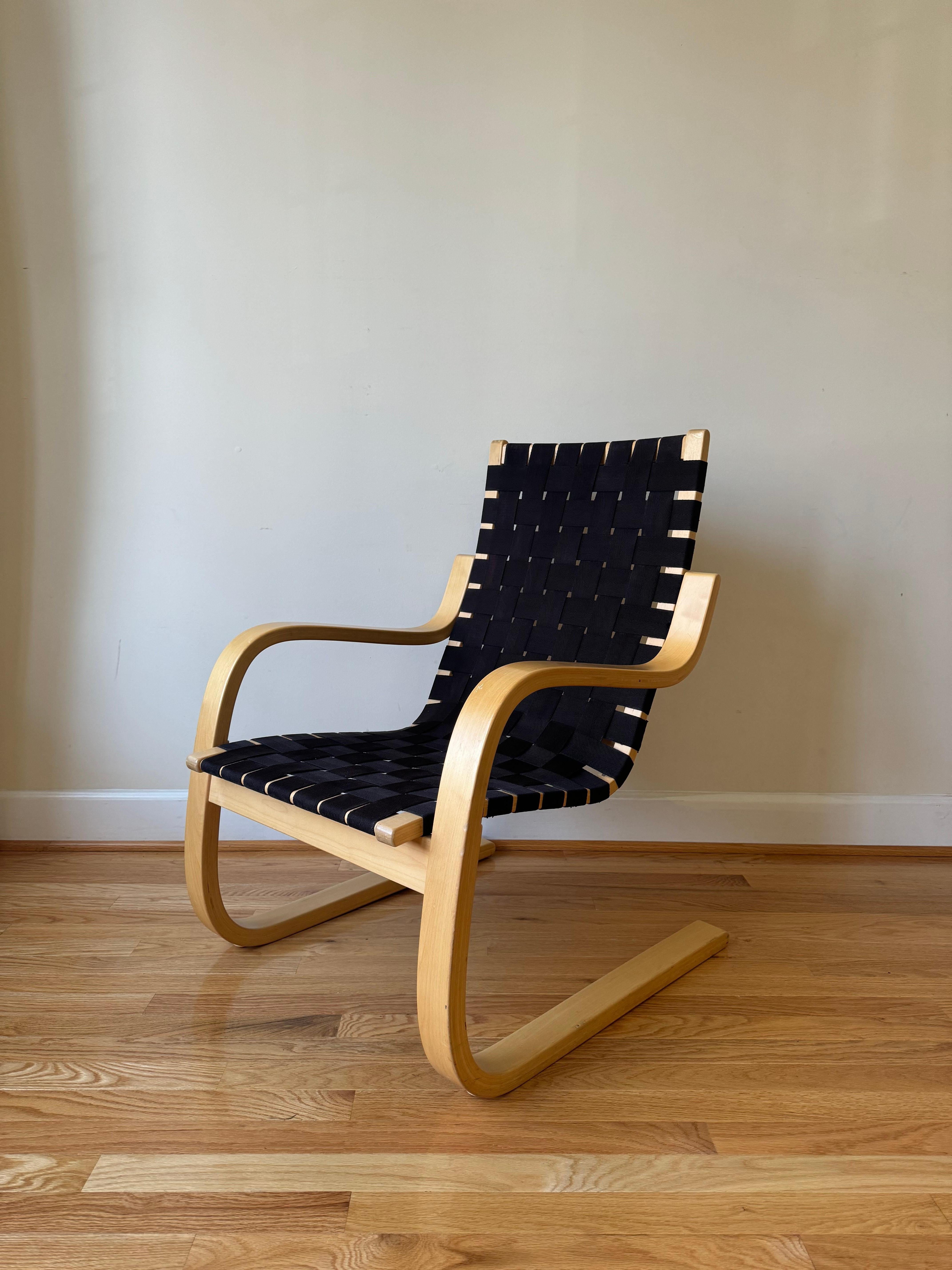 Sillón 406 de Alvar Aalto para Artek Finlandés en venta
