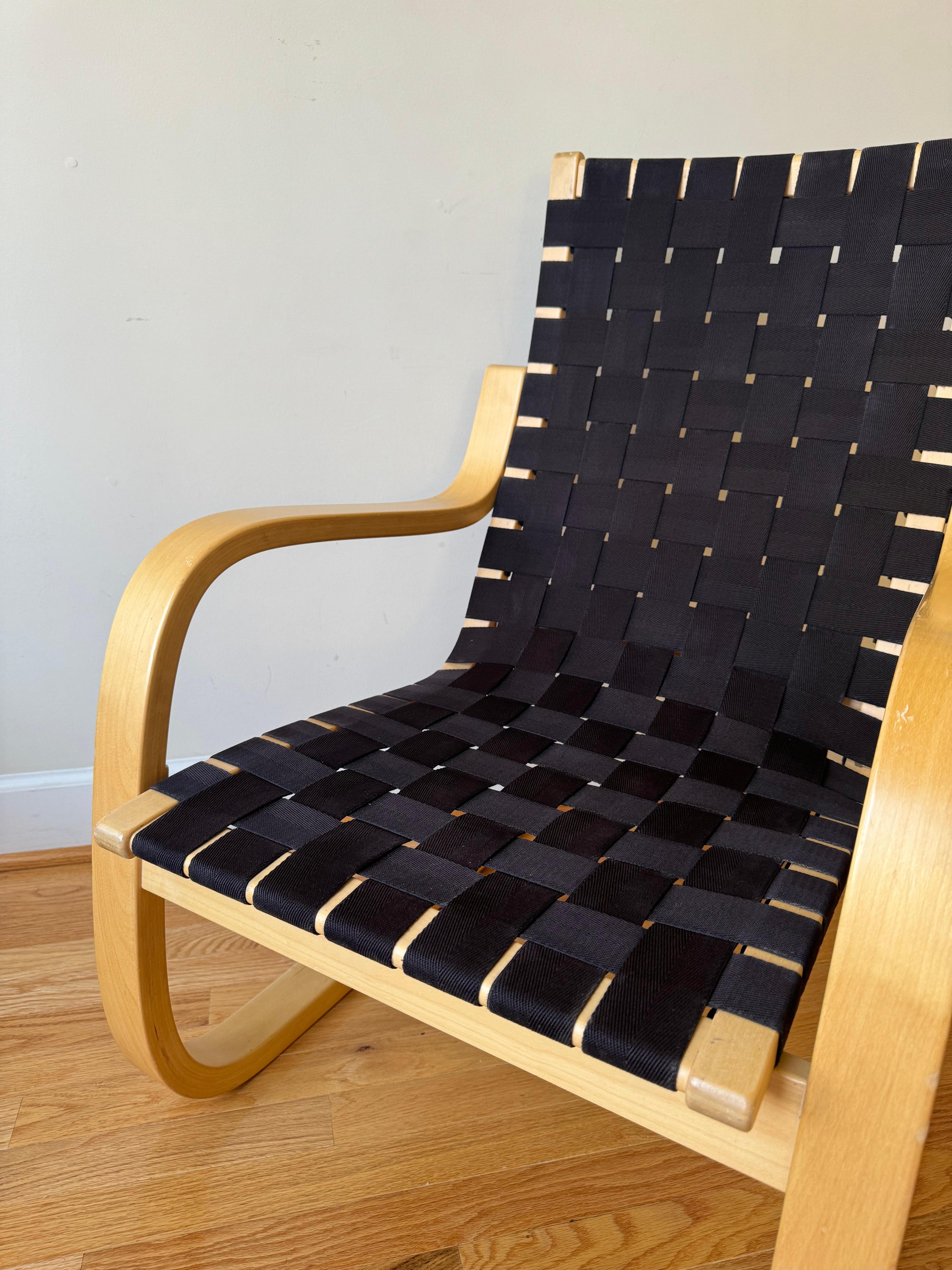 Sillón 406 de Alvar Aalto para Artek Madera curvada en venta
